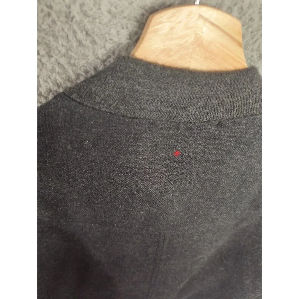 Apolis Global Citizen Jacket Mens Medium Wool Cotton Bomber Full Zip Long Sleeve